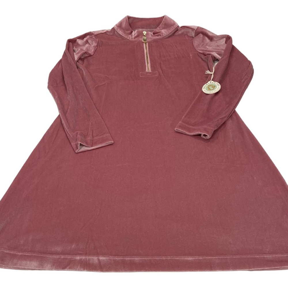 NWT Spartina 449 Small Pink/Mauve Long Sleeve Swim Coverup